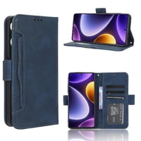 Funda Tipo Billetera Foxdock Para Xiaomi Poco F5 5G – Tapa Flip Con Tarjetero