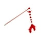 thumbnail image 5 of Juguetes De Peluche Para Gatos, Juguete De Plumas Para Gatos, Varita Interactiva Para Atrapar Gatos, Juguete Rojo, 5 of 5