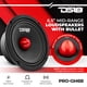 thumbnail image 2 of Altavoz DS18 PRO-GM6B 6.5" 480 W máx. 140 W RMS 8 ohmios rojo, 2 of 9