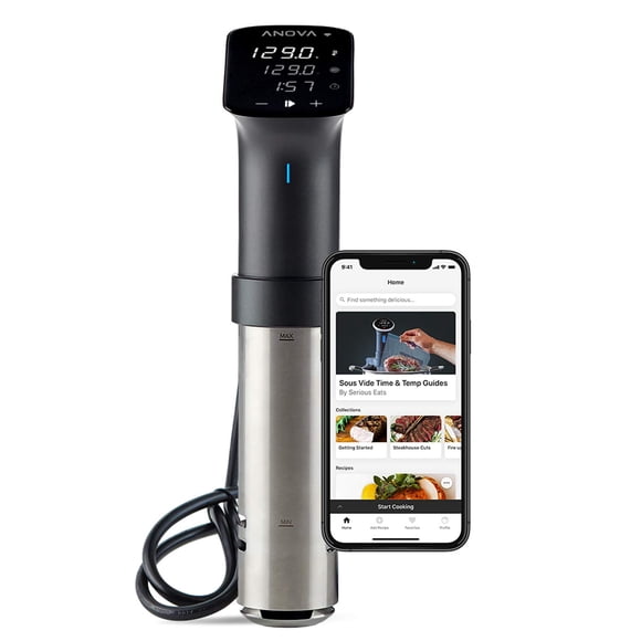 Olla de precisión Sous Vide Anova Culinary Pro 1200 W negra