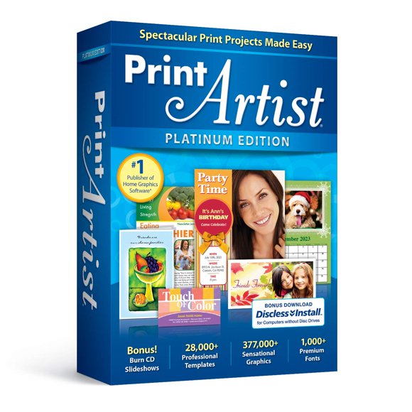 Software Nova Development US Print Artist Platinum 25