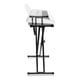 thumbnail image 3 of Atril Stand Para Teclados Musicales Doble 8434 Negro SONNET, 3 of 5