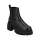 thumbnail image 3 of Botin Mujer Negro Plataforma Cecilia Detogni, 3 of 4