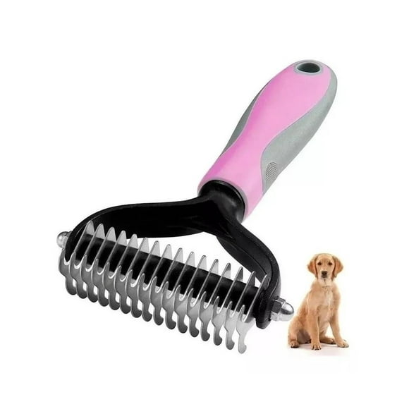 Cepillo Rastrillo Quita Nudos Deslanador Mascotas
