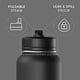 thumbnail image 2 of Botella Tarmica HydraPeak Sport 32oz Acero Inoxidable Negra, 2 of 3