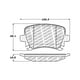 thumbnail image 2 of Pastillas Freno para auto Audi TT Quattro 1999-2006 Trasero, 2 of 5