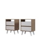 thumbnail image 1 of Kit 2 Veladores Ulf Color Blanco/ Roble, 1 of 3