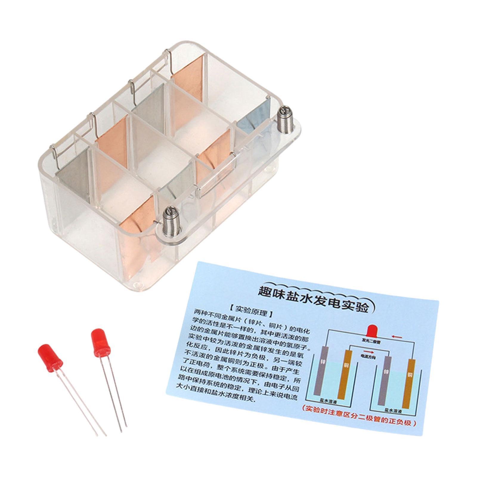 Bothyi - Generador De Energía Con Agua Salada Para Hacer Uno Mismo: Divertido Juguete De Física Para Adolescentes De 4 A 11 Años