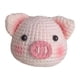 thumbnail image 3 of Artesanía DIY Doll Crochet Kit Adornos Tejido A Mano Para Adultos Cumpleaños Piggy, 3 of 5