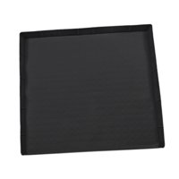 Magideal - Alfombra De Protección De La Lavadora, Almohadilla De Lavadora, Alfombra De Trabajo Versátil, 59.9 X 59.9 Cm, Para Inodoro, Baño, Lavandería, En Casa Negro