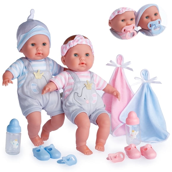Muñeca JC Toys Berenguer Boutique 30050 TWINS 38 cm 2+