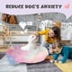 thumbnail image 5 of Cama de peluche para mascotas, cama redonda con forma de donut para perros pequeños, suave y relajante para perros y gatos, cómoda cama para gatos, diámetro exterior de 40 cm, 5 of 5