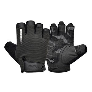 Guantes Medios Rdx De Levantamiento Black Wga-T2Hb Talla L