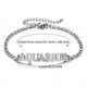 thumbnail image 2 of 1pc Stainless Steel Fashion New Zodiac Letter Pendant Bracelet Jewelry Gift Birthday Gift, 2 of 4