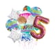 thumbnail image 5 of Globos De Helado Globos Numéricos Enormes Y Versátiles Para El Cumpleaños De Verano Número 5, 5 of 5