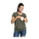 thumbnail image 1 of Polera Lactancia Maternidad Manga Corta Verde verde XXL, 1 of 3