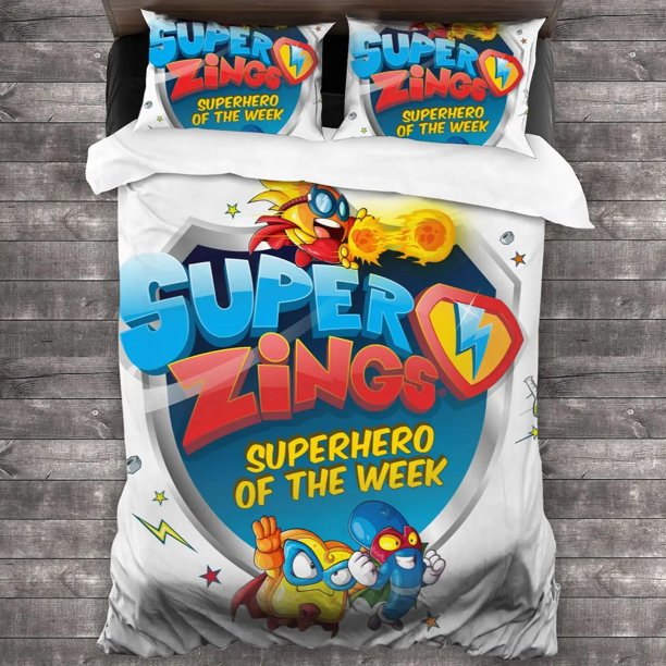 Super Zings Bedding Set Bed Set Aldult Boys Bedroom Duvetcover Sets Game00X200 Bed Sheets