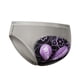 thumbnail image 2 of Ropa Interior Para Mujer, Calzoncillos Triangulares Ligeros Para Ciclismo, Ciclismo, Mujer, L, Gris Y Morado, 2 of 5