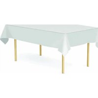 Genérico - Mantel Plástico Cumpleaños Fiesta Blanco