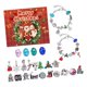 thumbnail image 3 of Kit De Calendario De Adviento De Navidad, Kit De Pulsera De Bricolaje, Conjunto De Regalo De Joyería Para Mujer, Estilo B, 3 of 5
