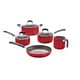 thumbnail image 1 of Batería De Cocina Aluminio Juego Saffron 5 Piezas Teflón Rojo, 1 of 2