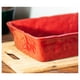 thumbnail image 3 of Fuente de Cerámica p/ horno tipo Gres - RECTANGULAR 30x23 Rojo, 3 of 3