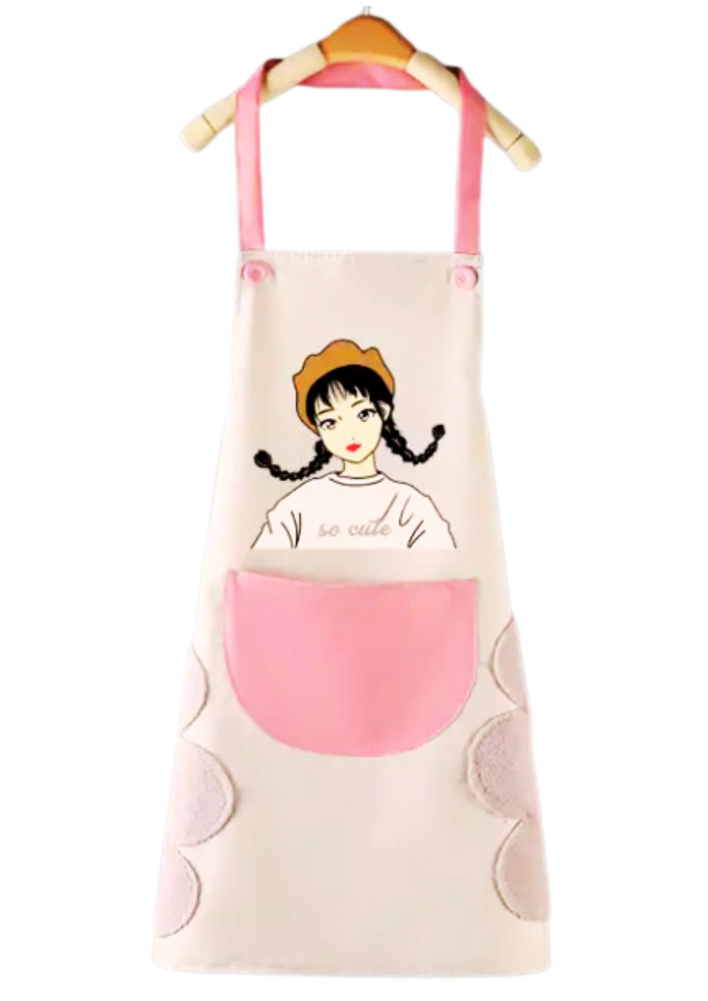 Handydeco - Delantal Impermeable, Detalles Sofisticados. Eleva Tu Cocina