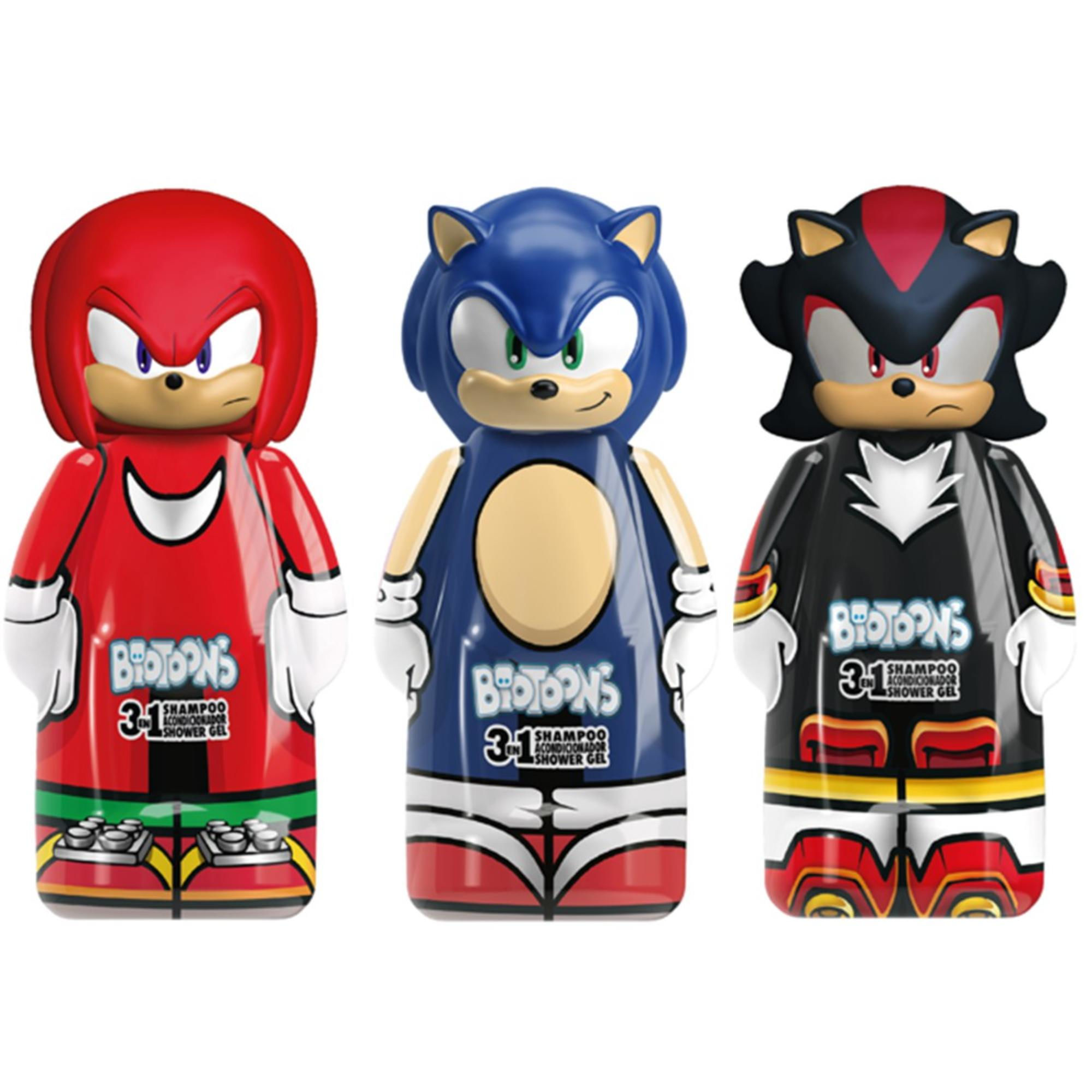 Shampoo 3en1 Biotoons Sonic 300 ml Gelatti Kids