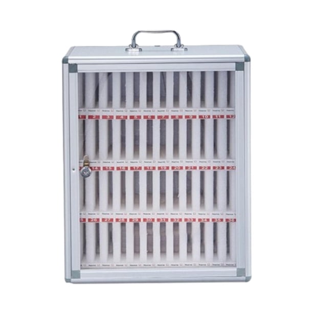 Gabinete De Almacenamiento Para Teléfonos, Bolsillo Para Gráficos, Estuche De Almacenamiento Resistente Para Dormitorio, Oficina, 48 Ranuras