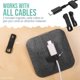 thumbnail image 4 of Cable Wrangler Organizer Smartish, soporte magnético para cables, gris, 4 of 9