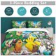 thumbnail image 5 of Pi-ka-chu Bed Duvet Cover Microfiber Bedding Sets 3D Printed Lightweight 3 Piece Comforter Sets for Kids Boys Girls, 5 of 5