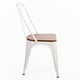 thumbnail image 4 of Pack 4 Sillas Tolix Asiento De Madera Blanco, 4 of 6