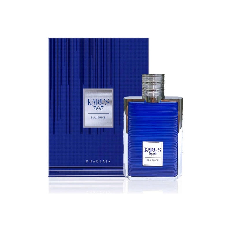 Perfume Hombre Khadlaj Karus Blu Spice Edp 100ml - Especias Y Frescura