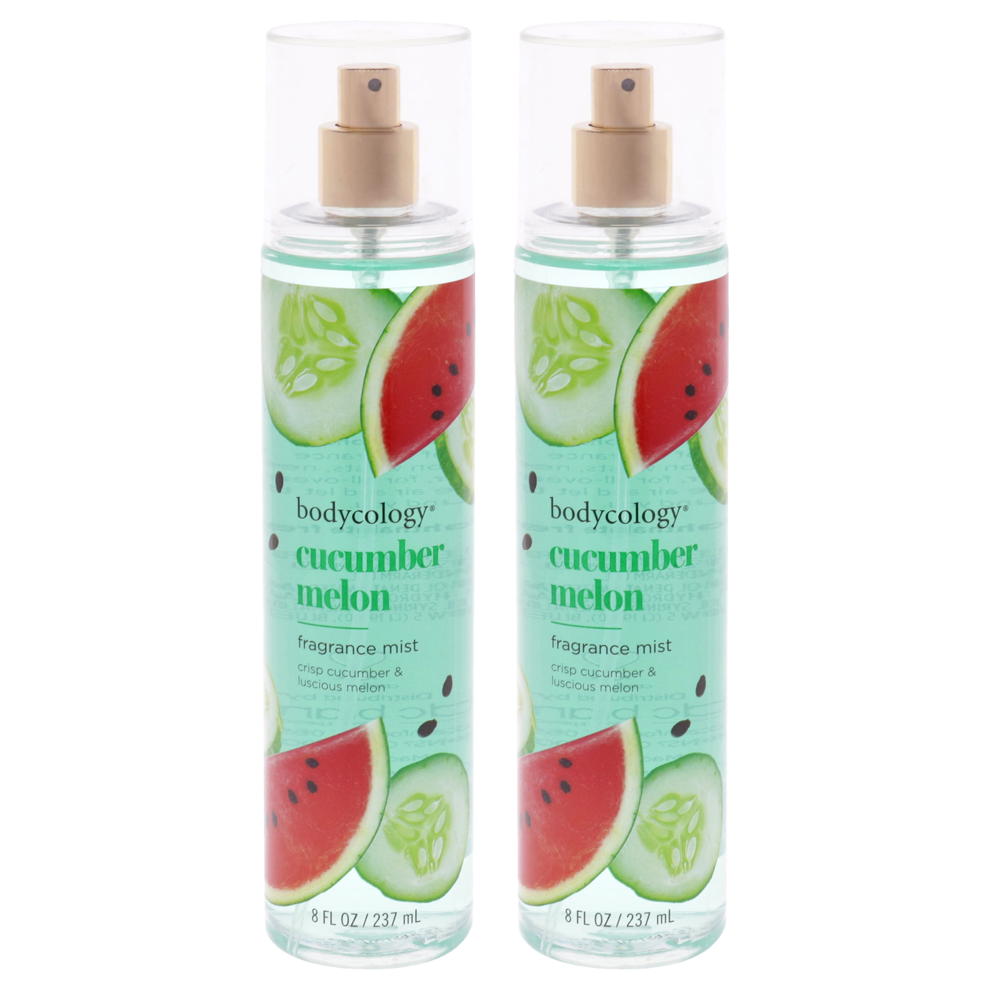 Perfume Bodycology Cucumber Melon Spray 240ml Mujer Pack De 2
