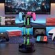 thumbnail image 3 of Soporte para Controlador de Juego para PS5/PS4/Xbox/Switch, Pantalla RGB, 3 Puertos USB, 3 of 12