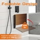 thumbnail image 2 of Asiento De Ducha Plegable Tamaño Grande Madera De Teca 50 Kg De Capacidad, 2 of 6