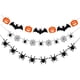 thumbnail image 2 of 3x Decoraciones Para Fiesta De Halloween Pancarta Colgante Guirnalda De Papel Accesorios Para Fotos De Murciélago, 2 of 5