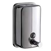 Genérico - Dispensador Jabón Acero Inoxidable 500 Ml Plateado