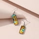 thumbnail image 4 of Vintage Van Gogh Painting Glass Drop Dangle Earrings Artist Delicate Decor For Women Girls 1Pair, 4 of 5
