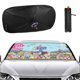 thumbnail image 1 of My Little Pony: La Magia de la Amistad Sombrilla Solar para Auto - Protector de Parabrisas Plegable | Cortina Solar Delantero | Bloqueo UV y Aislamiento de Calor 133x73cm, 1 of 6