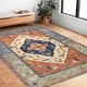 thumbnail image 1 of Alfombra Bsmathom Vintage de 120 x 180 cm, antideslizante y lavable, 1 of 3