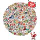 thumbnail image 1 of 300 stickers navideños para niños, recuerdos para fiestas y calcetines de Navidad, 1 of 3