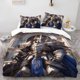 thumbnail image 1 of Ornate Armor Warrior Themed Bedding Set Duvet Cover and Pillowcase Set Soft and Comfortable for All Seasons, 1 of 5