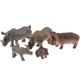 thumbnail image 1 of 5x Sólido Rhinoceros Hippo Modelo Playset Animales Figuras Juguetes de ni?os realistas, 1 of 5