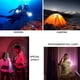 thumbnail image 3 of Luz de buceo submarina Suptig Video Lighting 72 LED para GoPro, 3 of 6