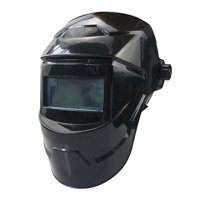 Magideal - Máscara De Soldadura De Oscurecimiento Automático Con Energía Solar, Pantalla Ancha Ajustable, Tamaño Universal, Máscara De Soldadura De Gran Visibili Común