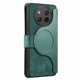 thumbnail image 1 of Funda Billetera Magnética para Honor Magic 7 Lite Soporte Tarjetas Desmontable Verde, 1 of 6