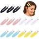 thumbnail image 1 of 15 pinzas para el pelo de 2,4 pulgadas que no se doblan ni se arrugan, ideales para peinar, rizar, maquillar y para flequillo para mujeres y niñas., 1 of 7