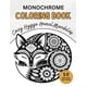 thumbnail image 1 of Libro para colorear monocromático de animales y mandalas con estilo hygge y acogedor para adultos, 1 of 1