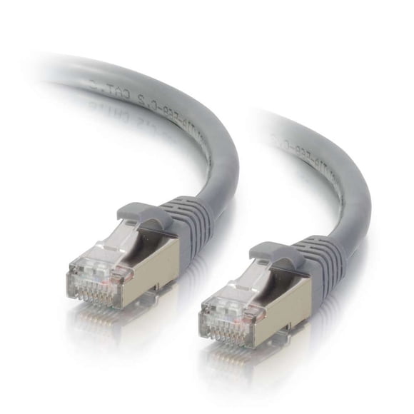 Cable Ethernet C2G Cat6a Blindado Gris 9,14 m